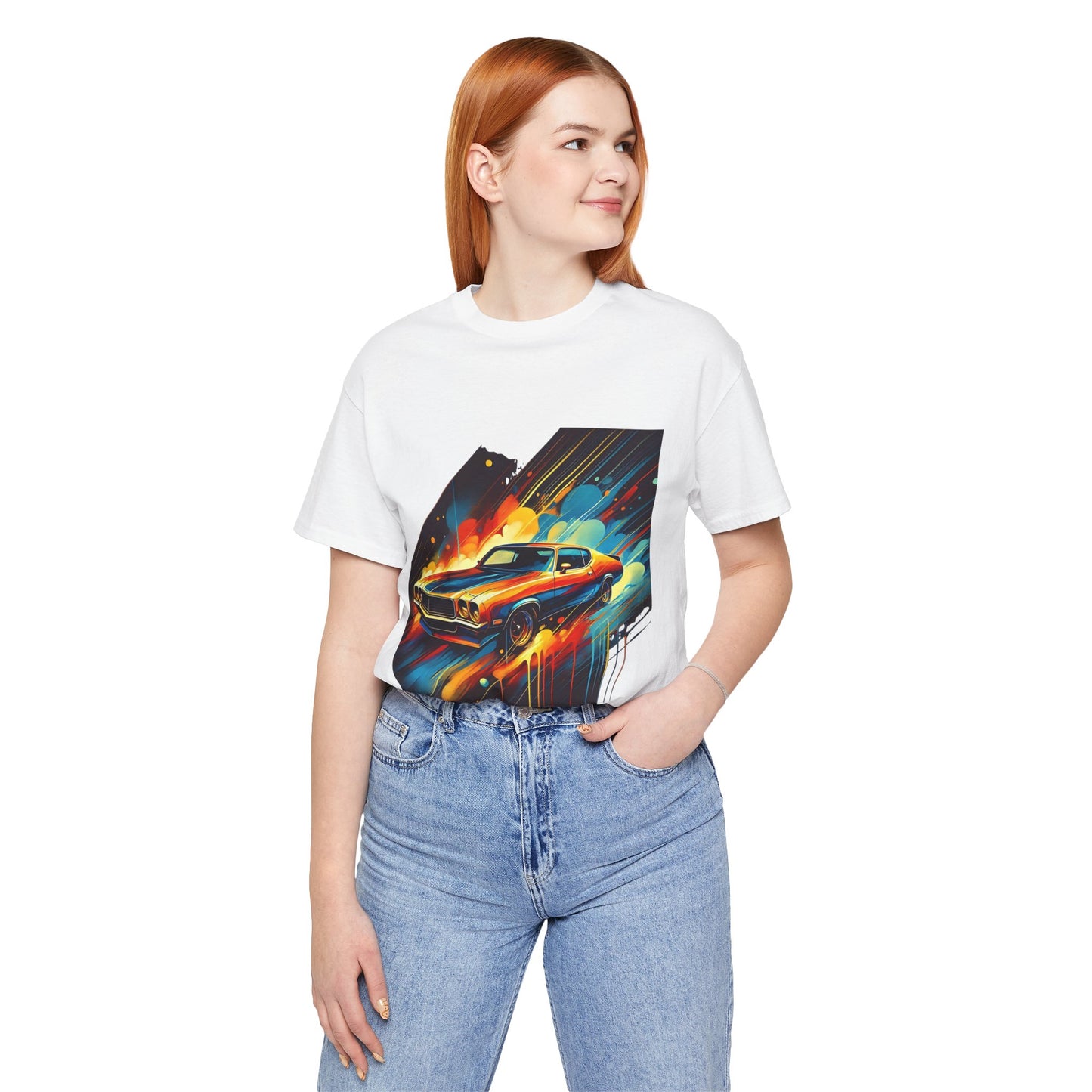 1970s Car: Abstract Splash