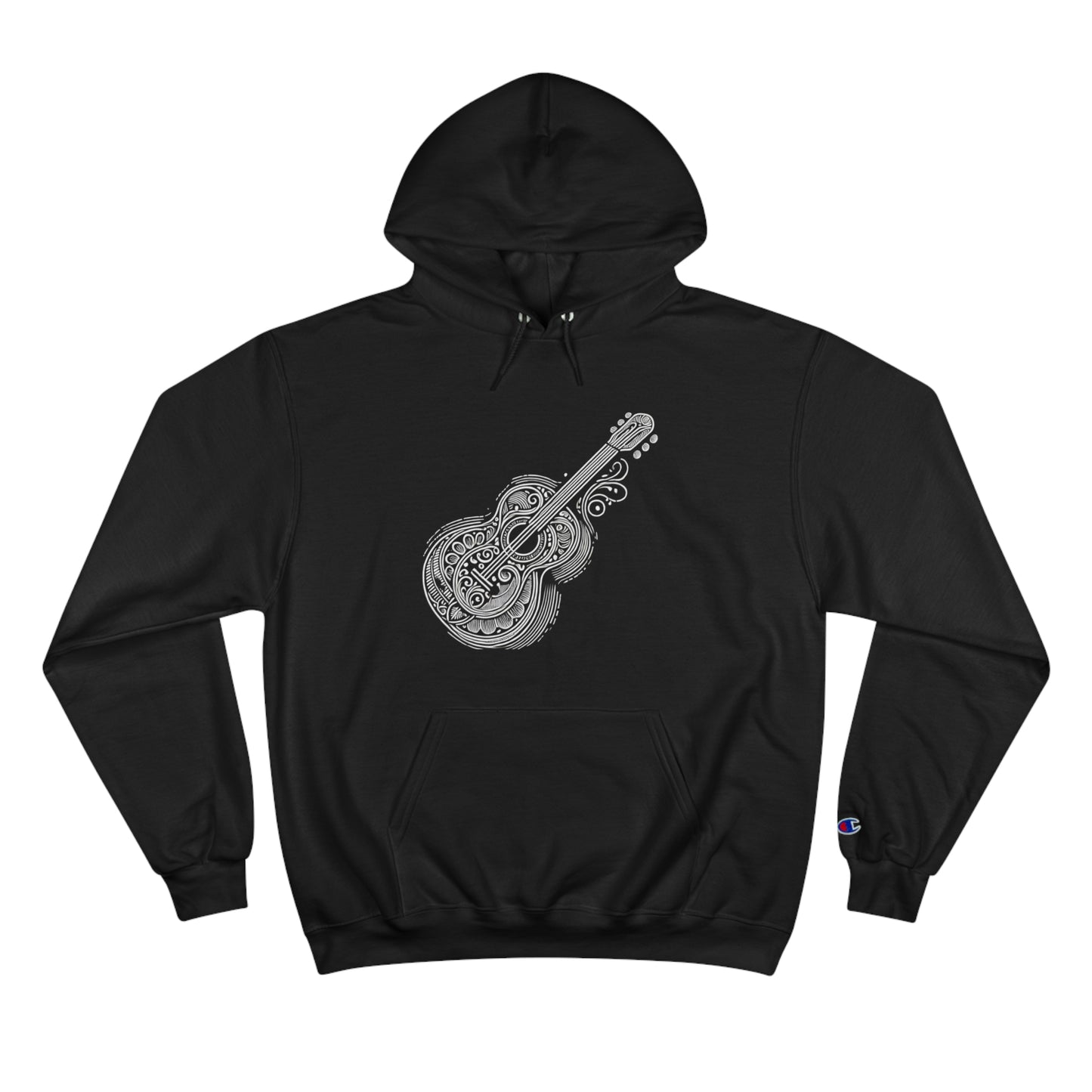 Stylized
Guitar: Monochromatic Deco