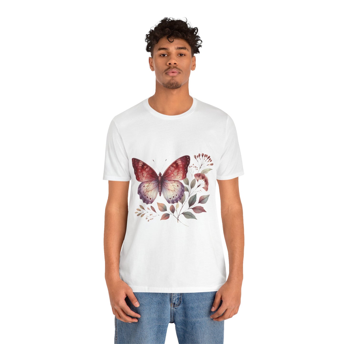 Watercolor Butterfly: Watercolor Floral