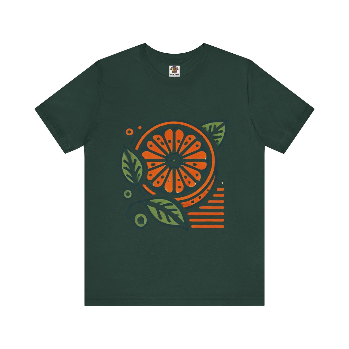 Citrus Slice: Floral Orange Vibe