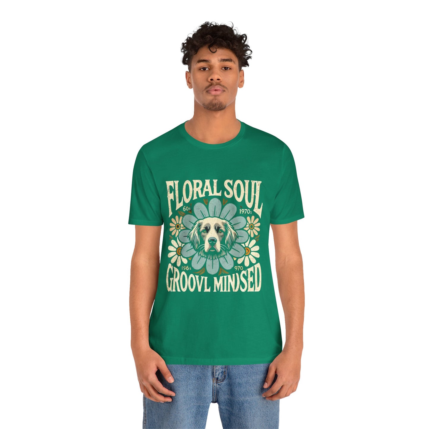 Stylized Vintage Dog: GROOVY Retrozip