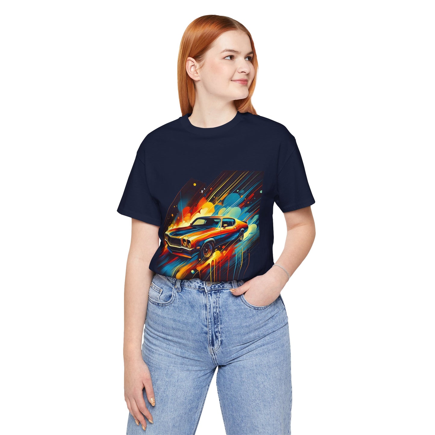 1970s Car: Abstract Splash