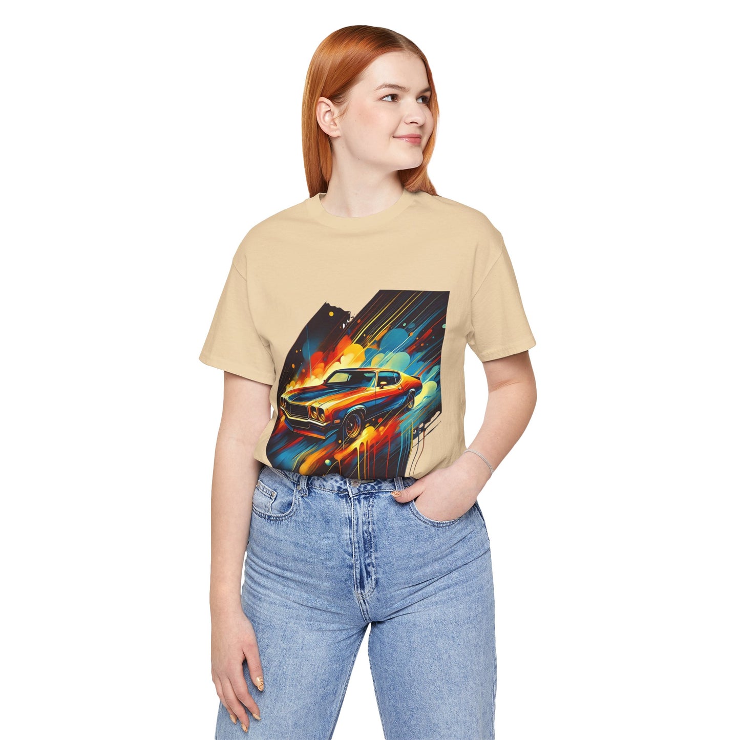 1970s Car: Abstract Splash