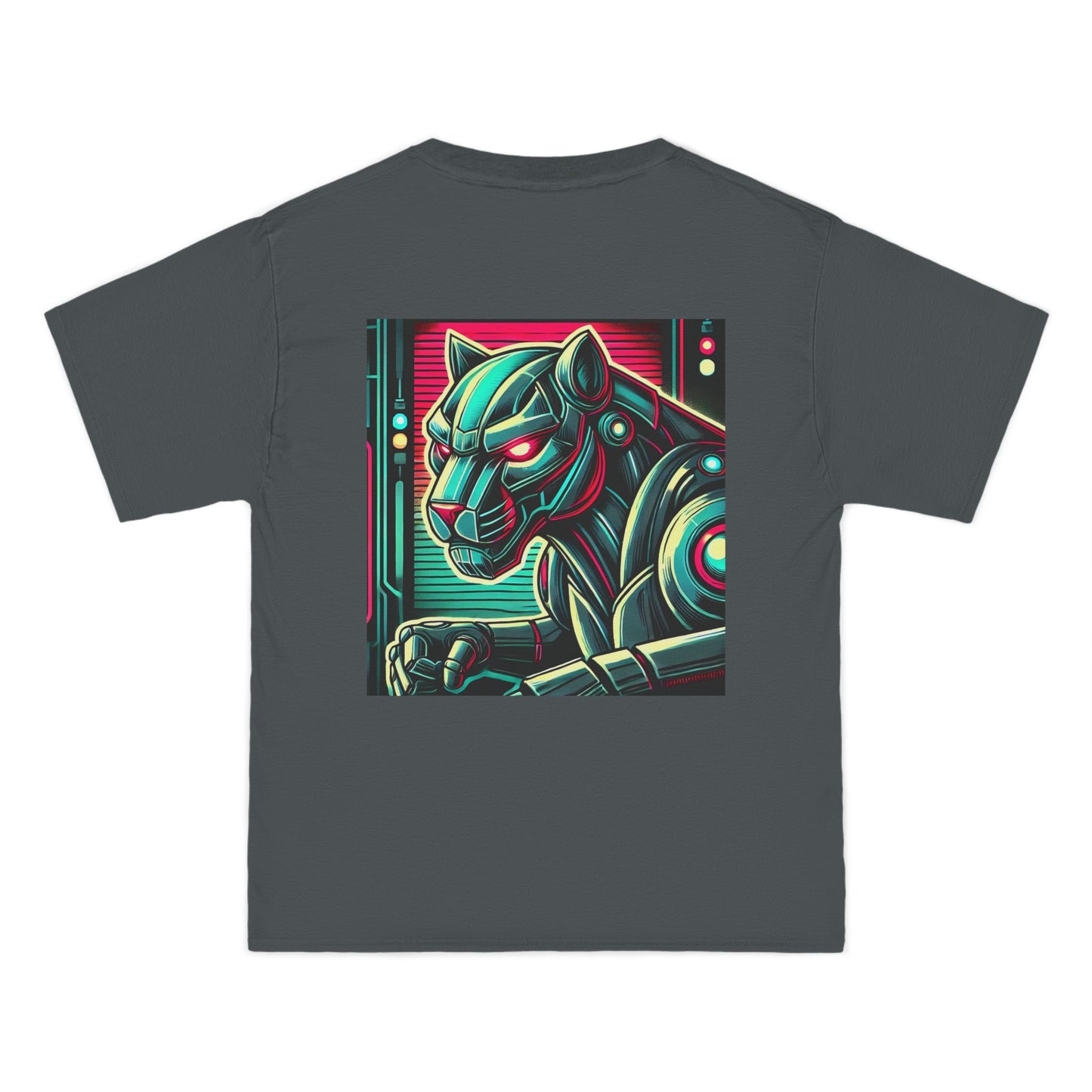 Robotic
Panther: Cyberpunk Retro-futuristic