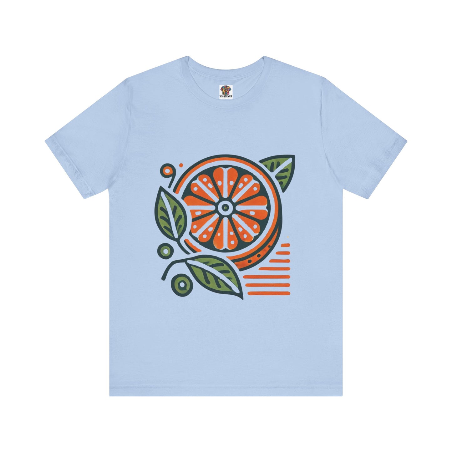 Citrus Slice: Floral Orange Vibe