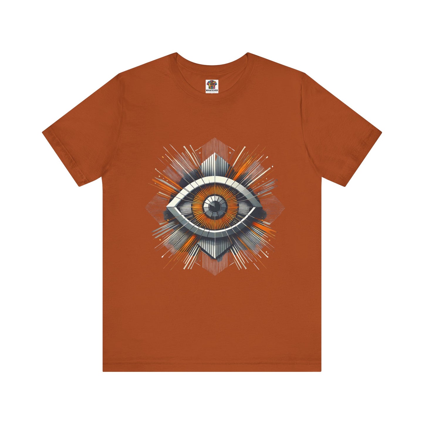 Futuristic Eye: Minimalist Geometric