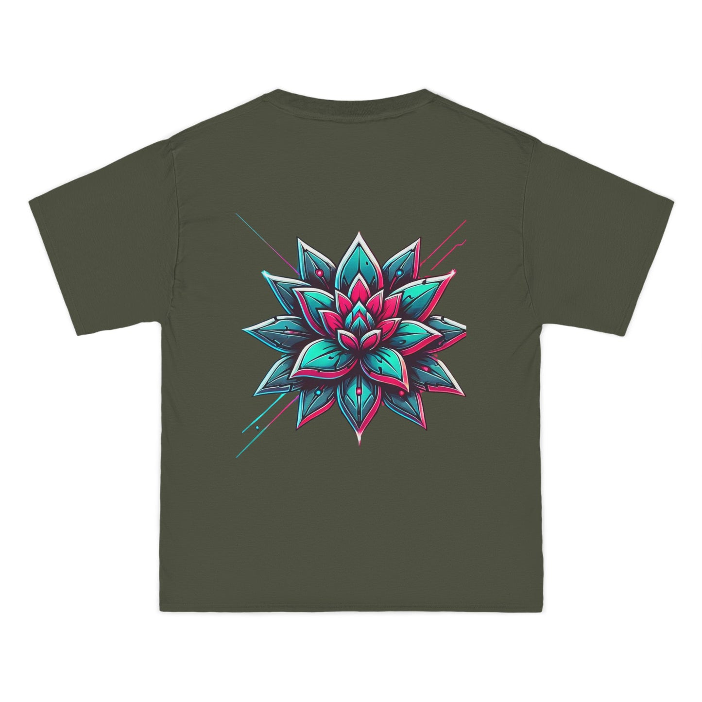 Cybernetic
Flower: Cyberpunk Retro-futuristic