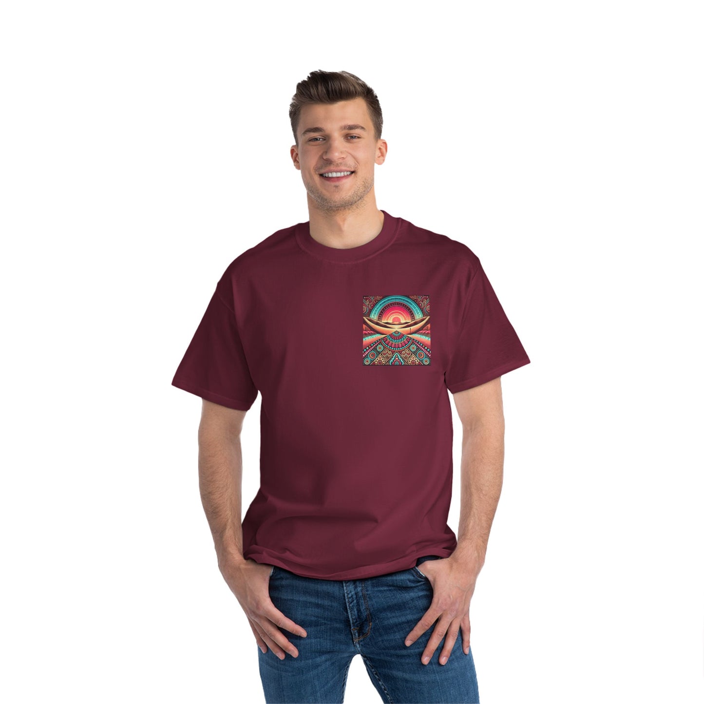 Stylized
Desert Landscape: Ethnic Boho Vibes