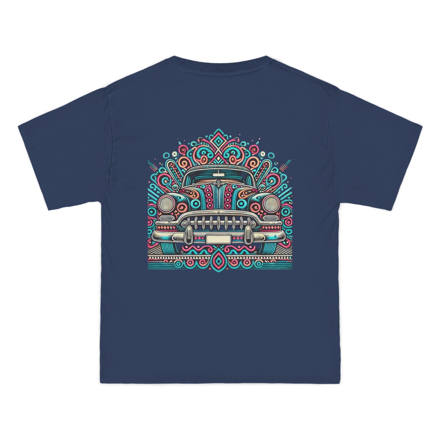 Stylized
Vintage Car: Ethnic Boho Vibes