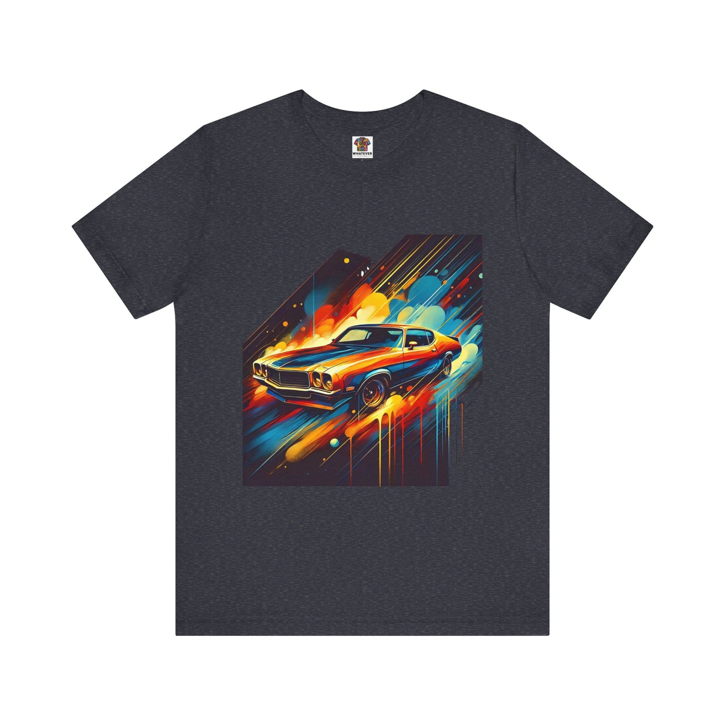 1970s Car: Abstract Splash