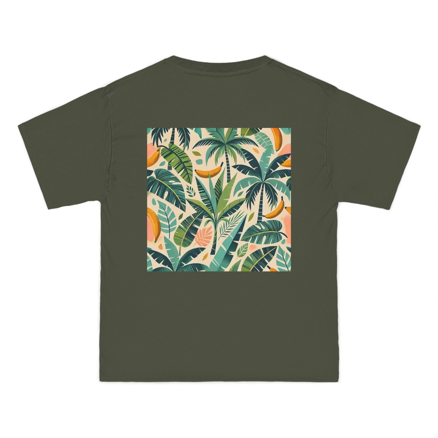 Palm
Trees and Leaves: Playful Summer