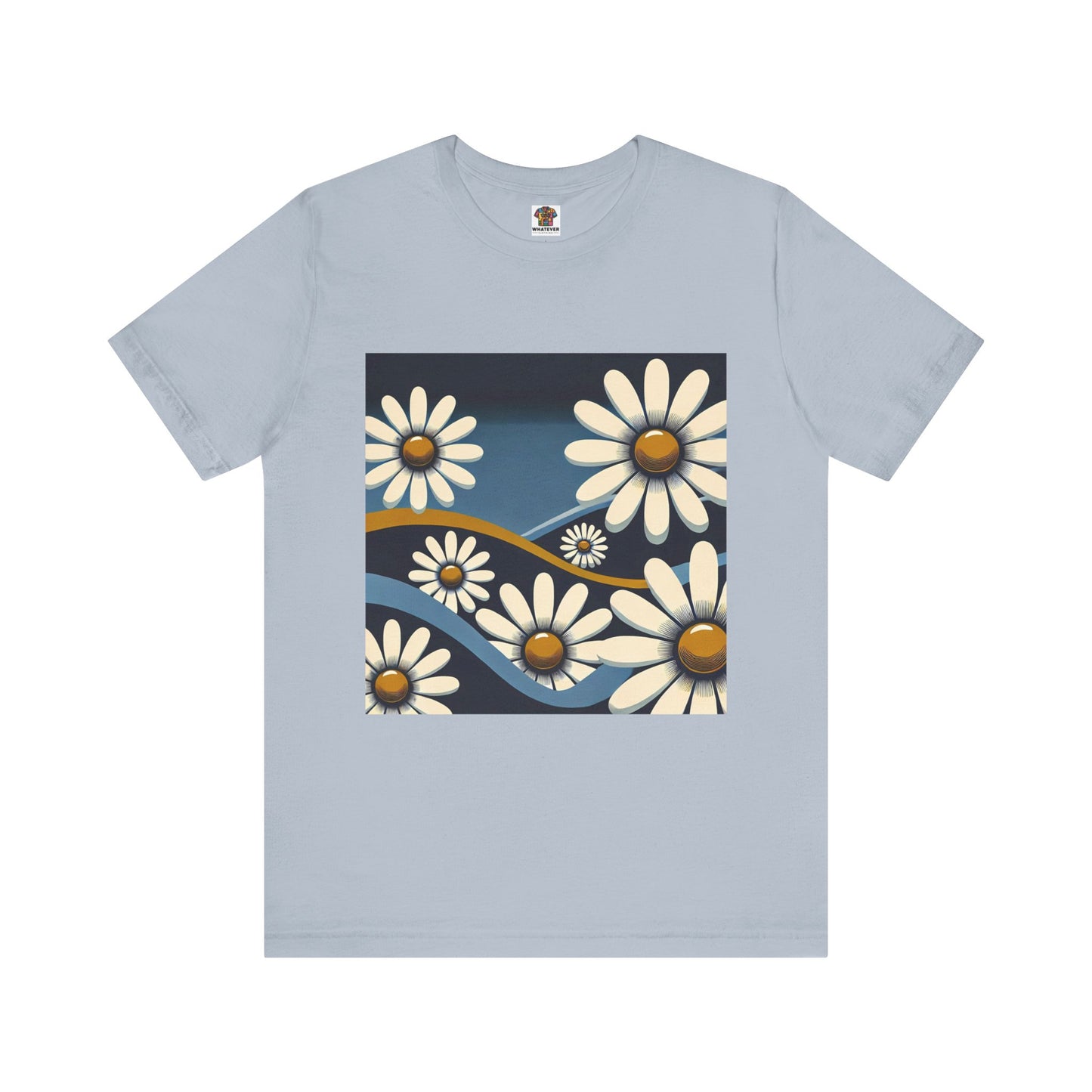 Daisy Landscape: Retro Pop-Art