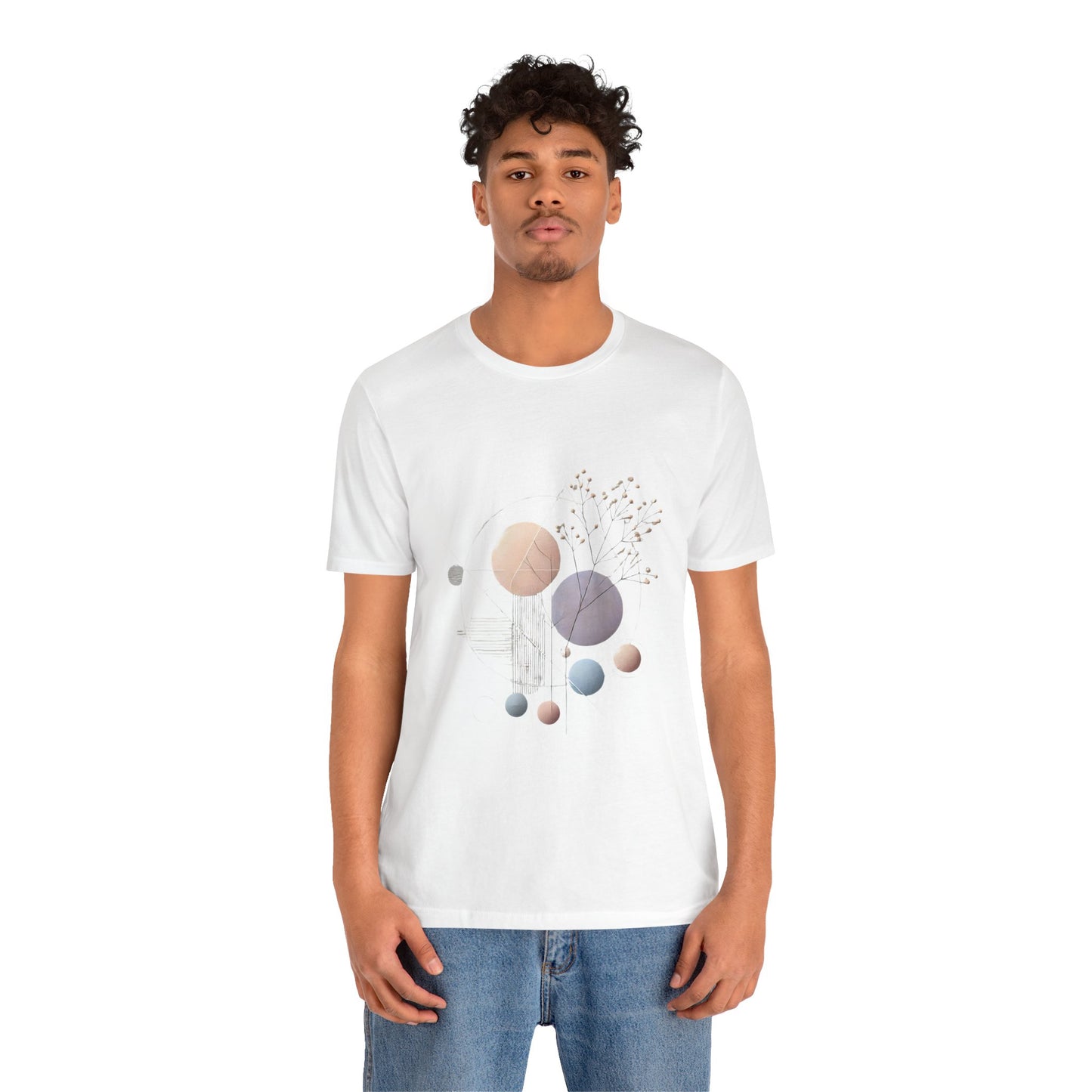Abstract Geometric Shapes: Minimalistic Nature Design