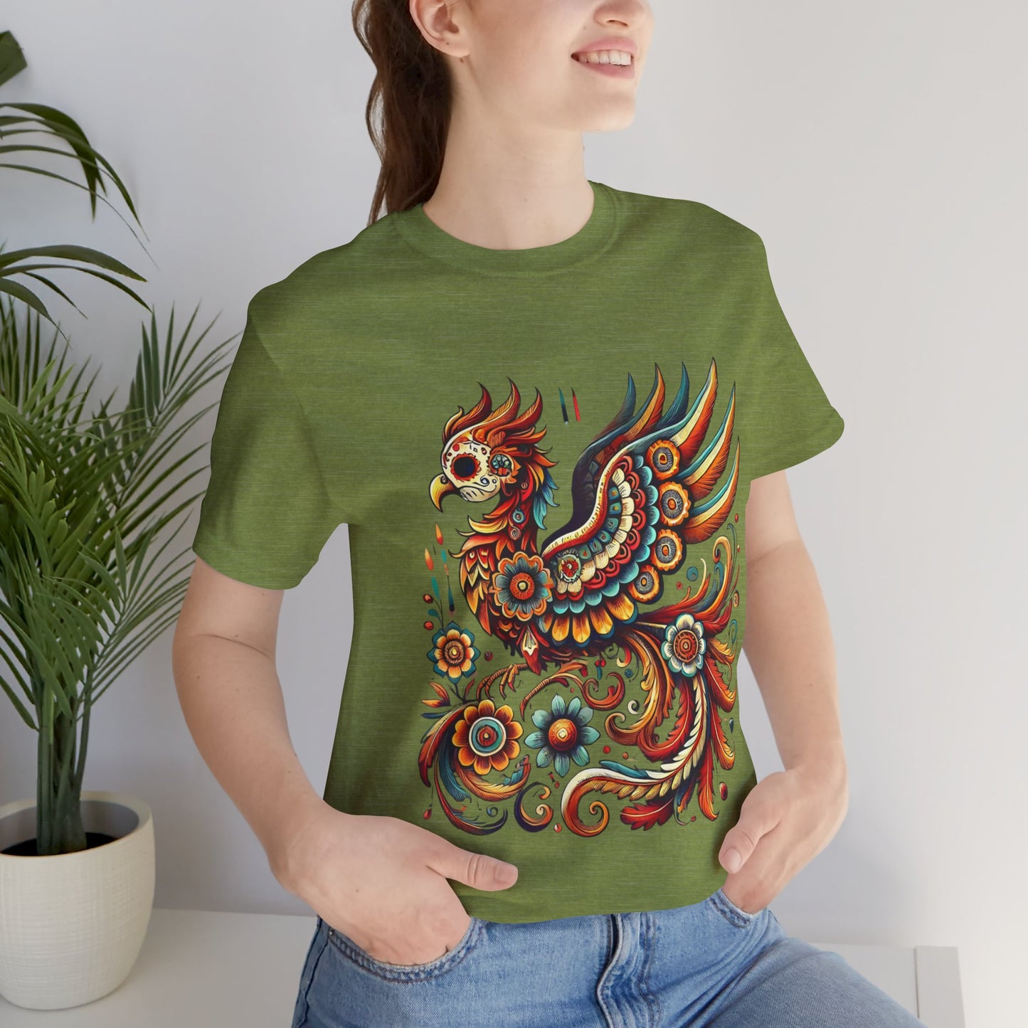 Decorative Phoenix: Mexican Folk