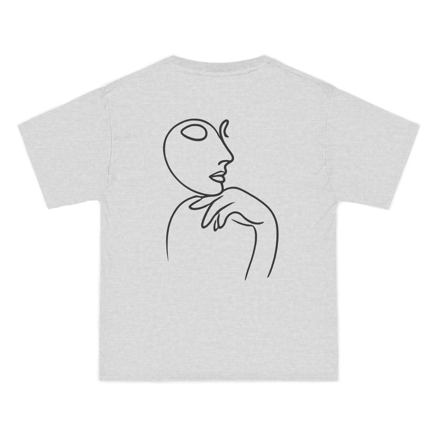Contemplative
Face: Minimalist Line Art