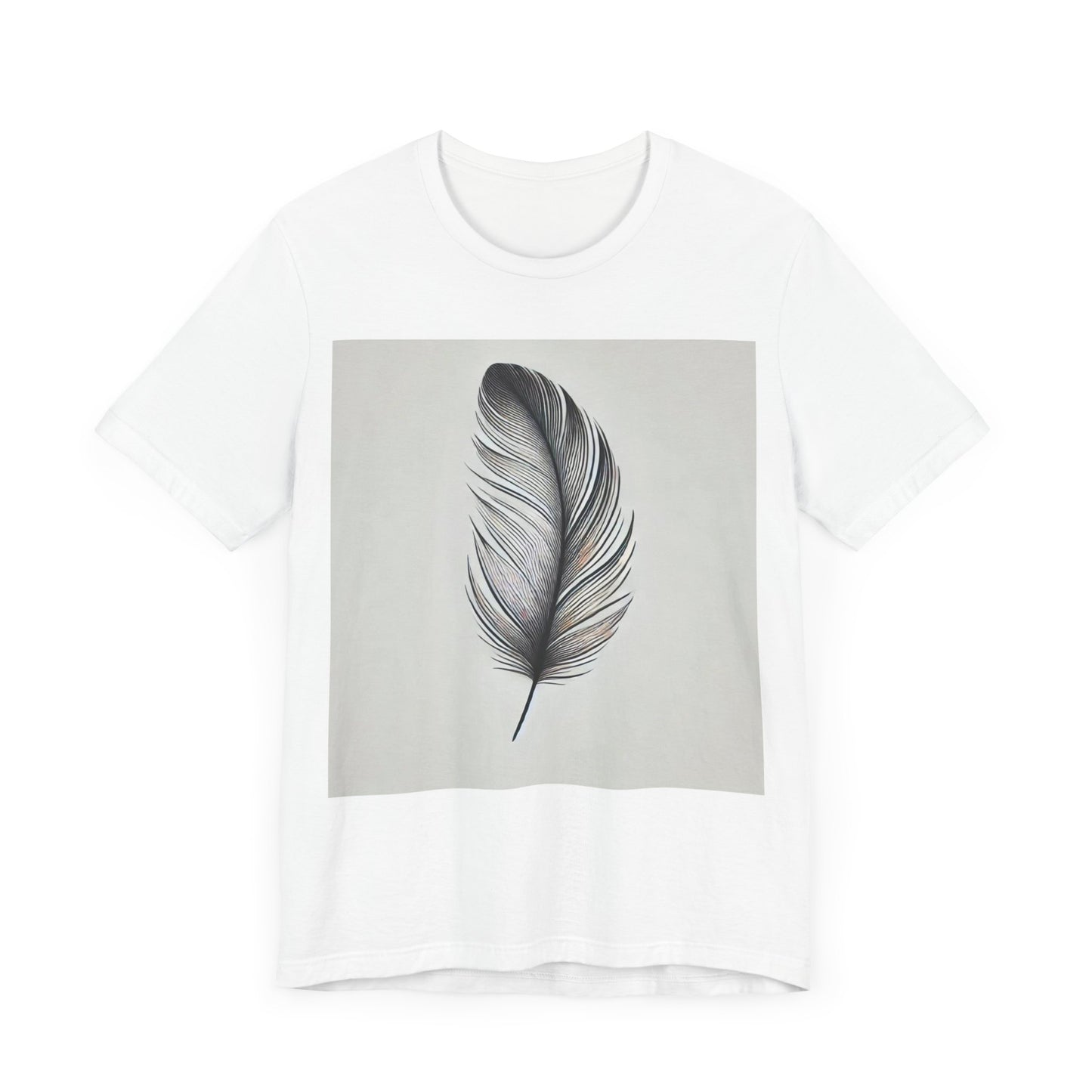 Solitary
Feather: Minimalist Line Art