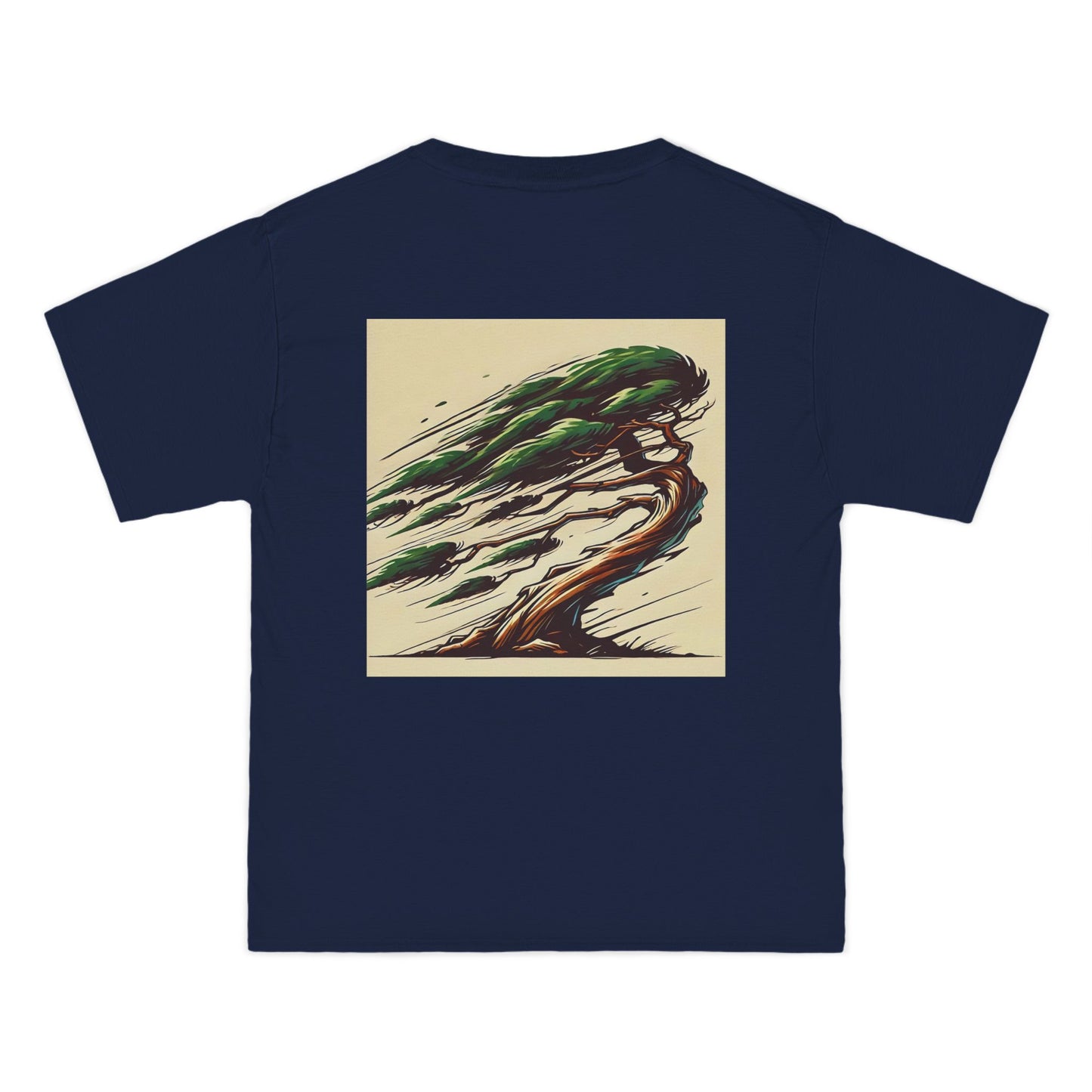 Wind-Swept
Pine: Dynamic Motion