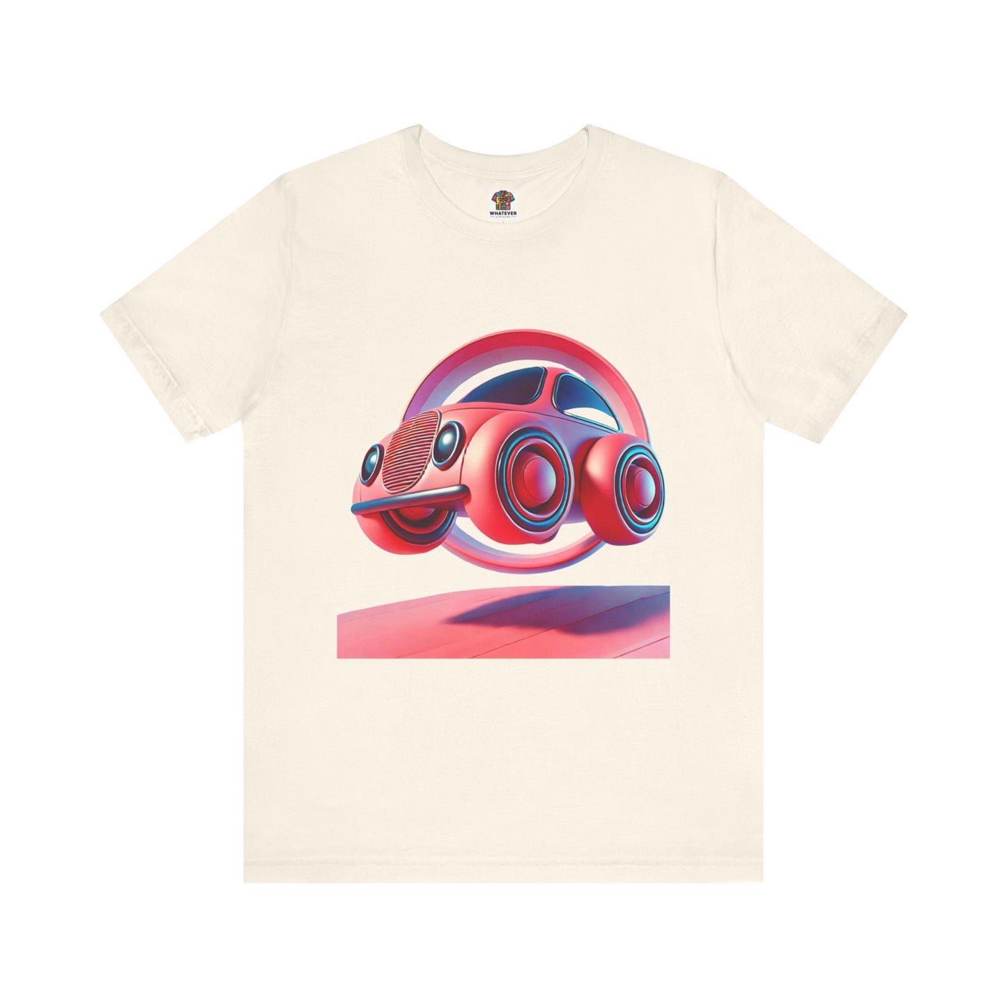 Stylized Car: Surreal Minimalism