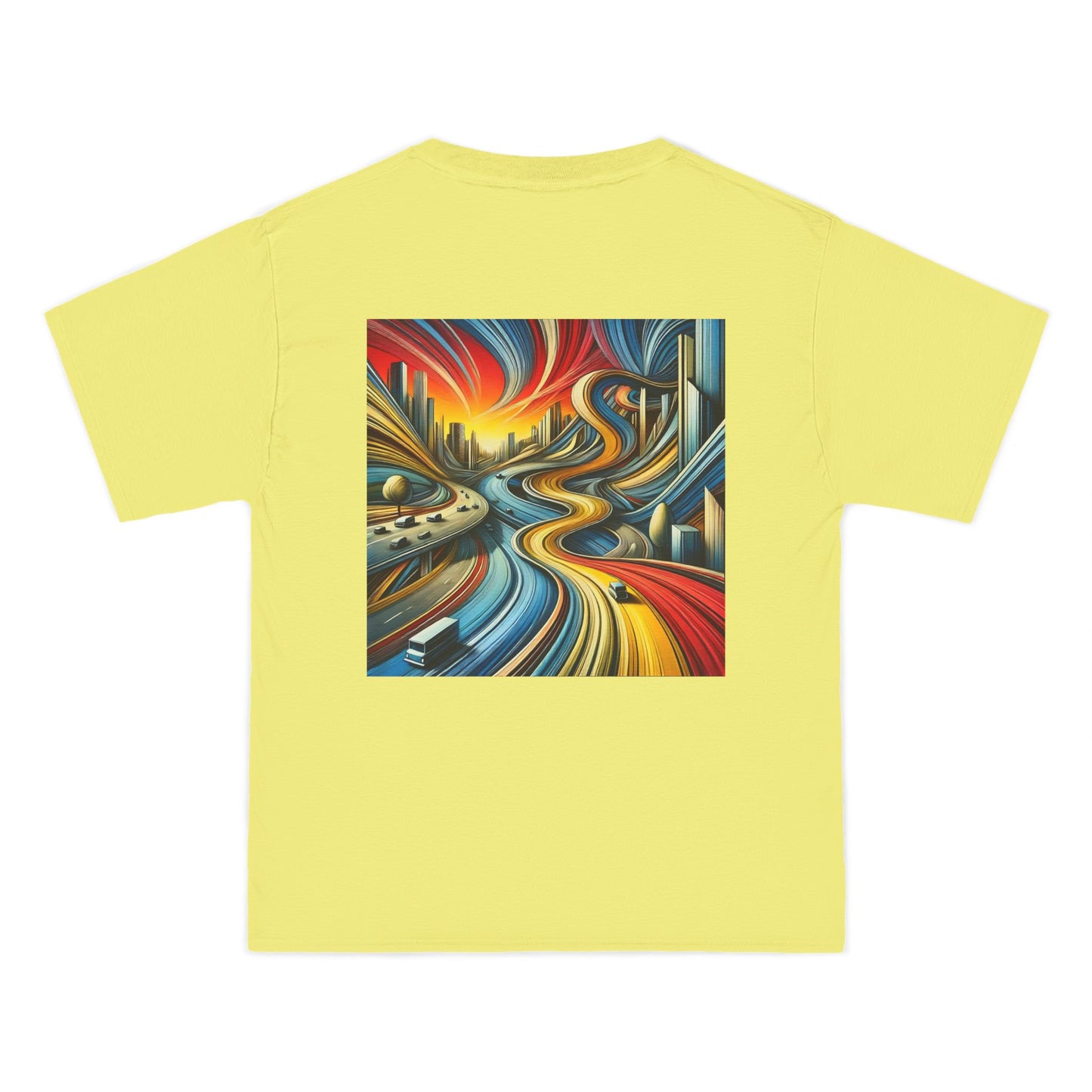 Distorted
Landscape: Futurist Expressionism