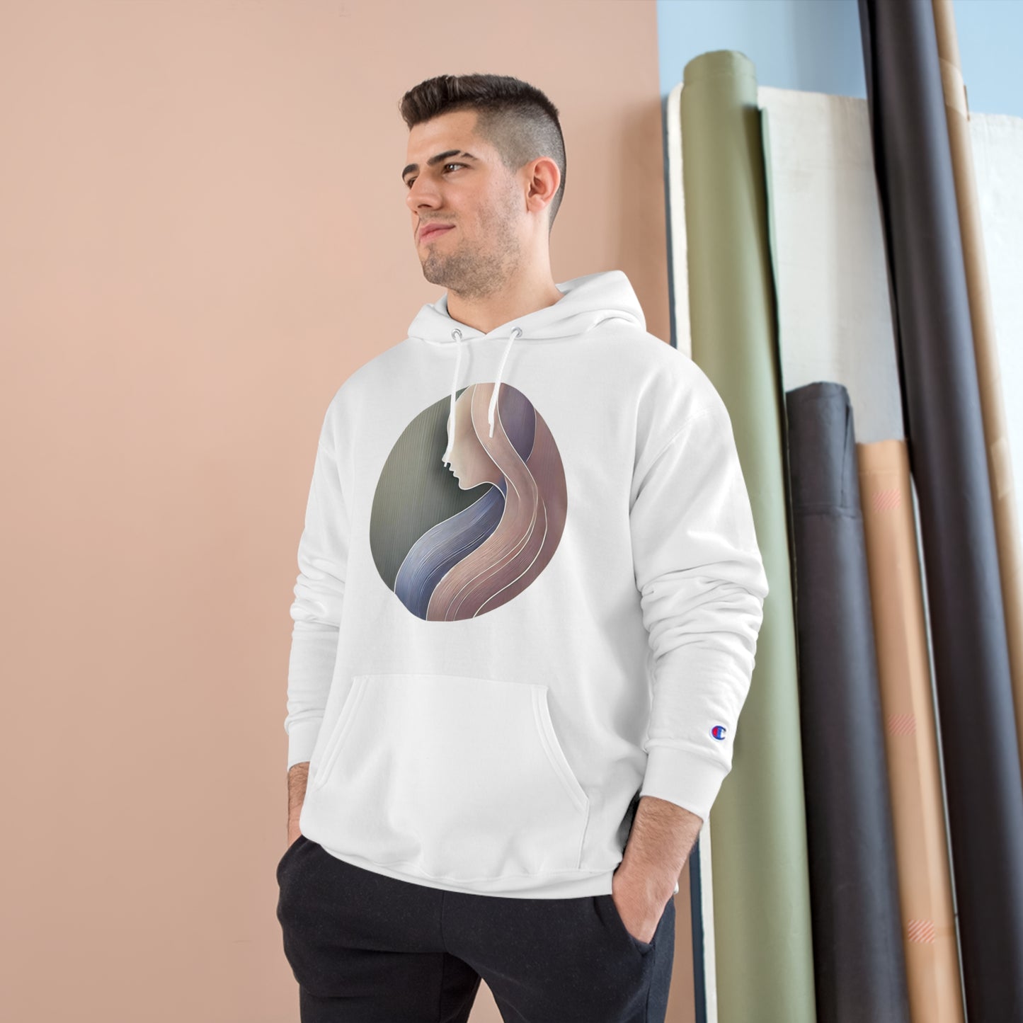 Stylized
Human Figure: Minimalist Nature