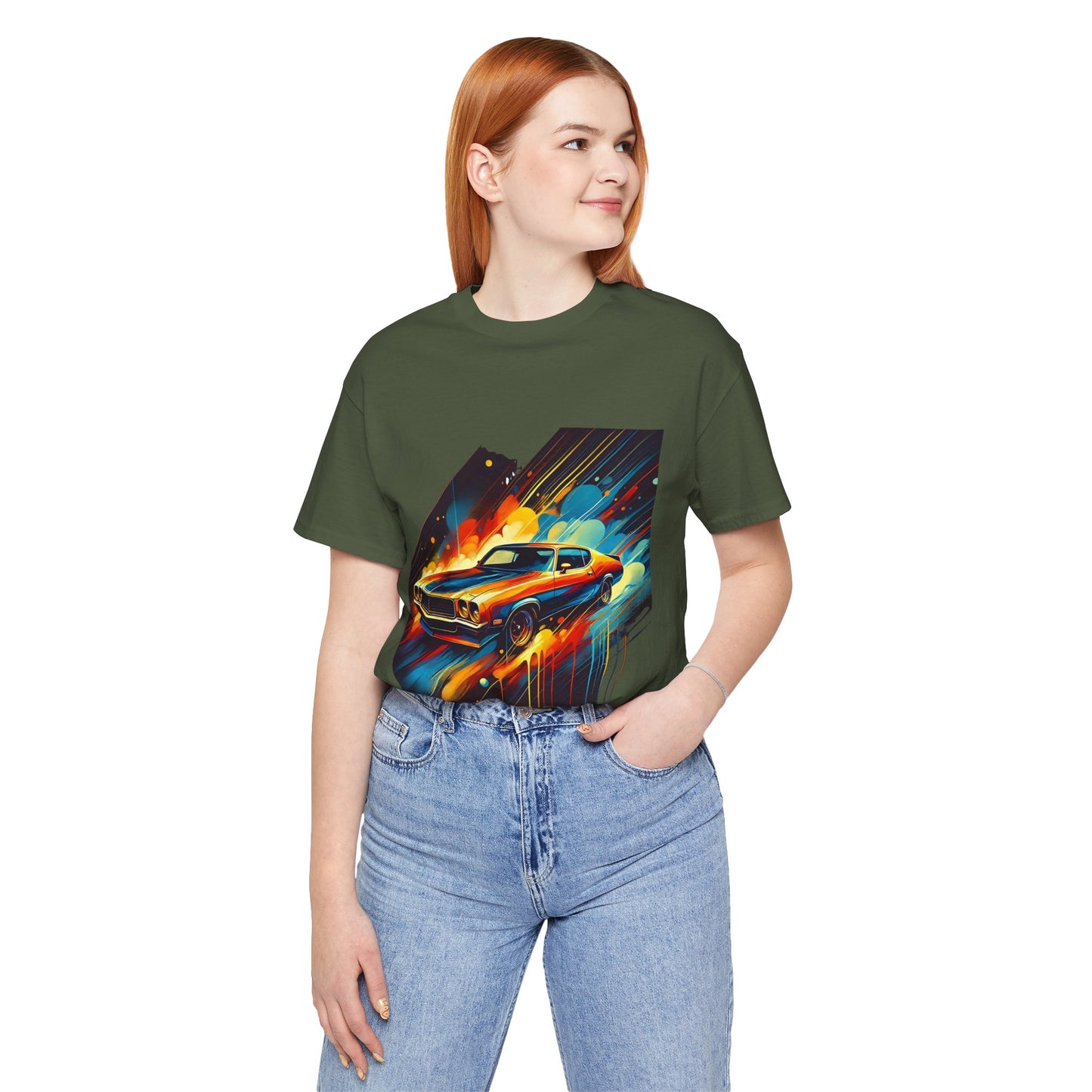 1970s Car: Abstract Splash
