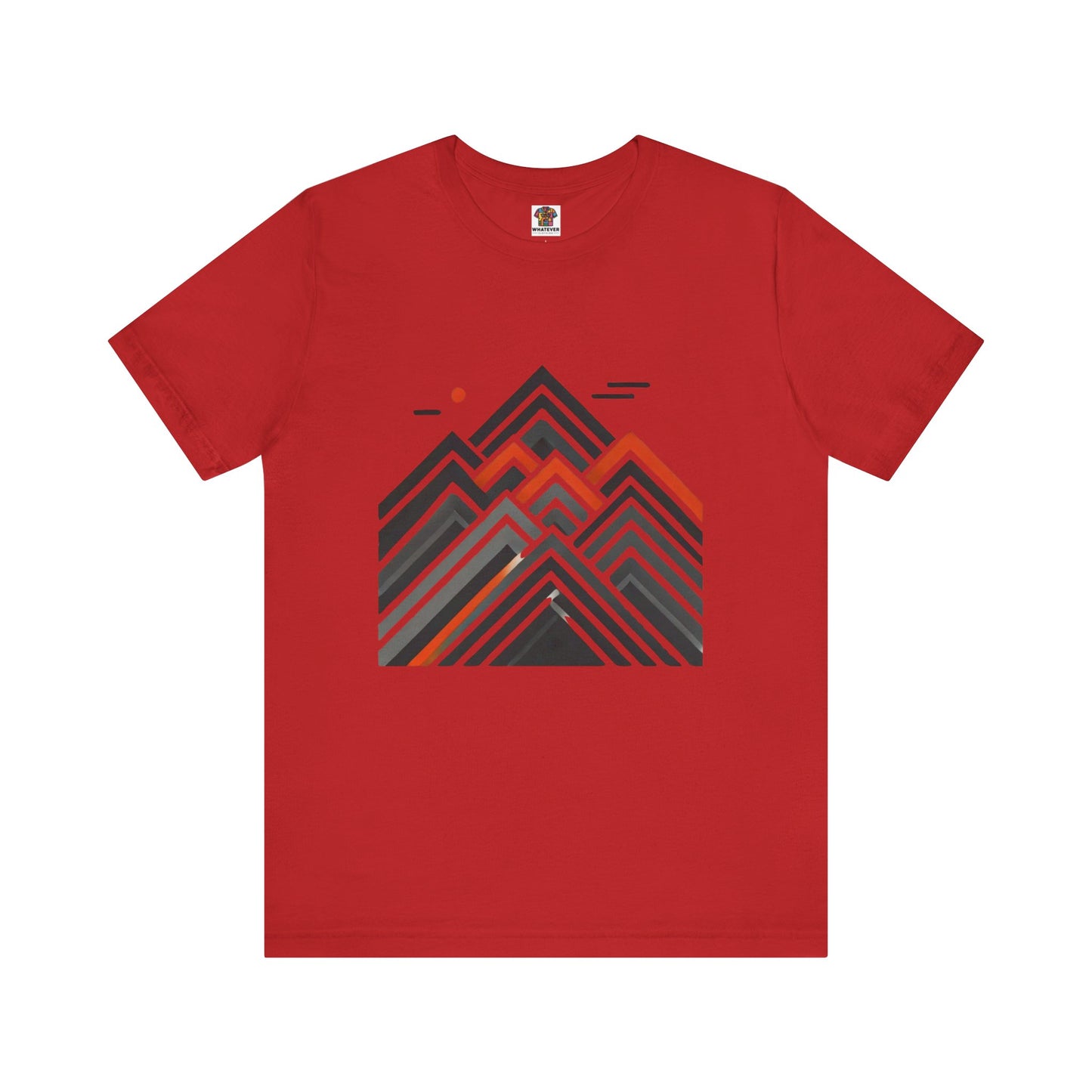 Abstract Mountain: Minimalist Geometric