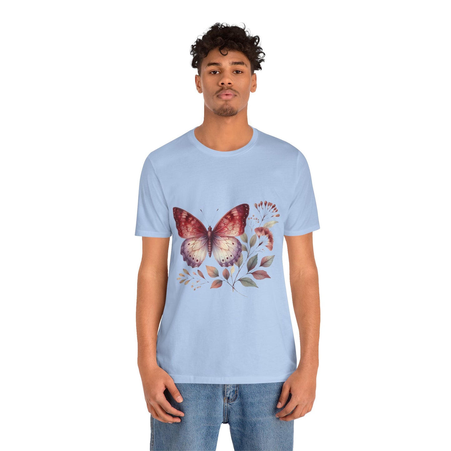 Watercolor Butterfly: Watercolor Floral