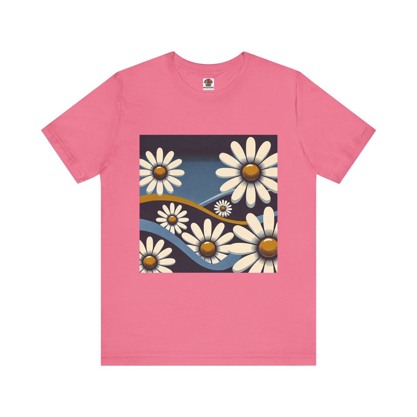 Daisy Landscape: Retro Pop-Art