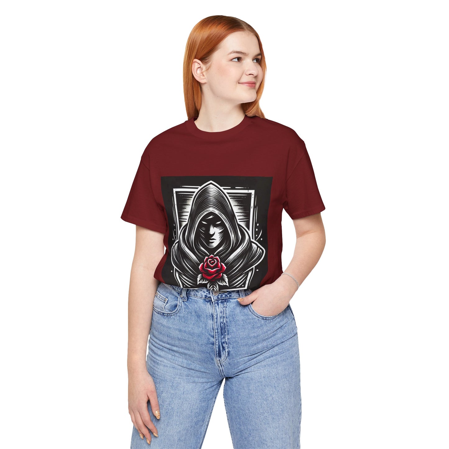 Hooded Figure: Gothic Streetwear