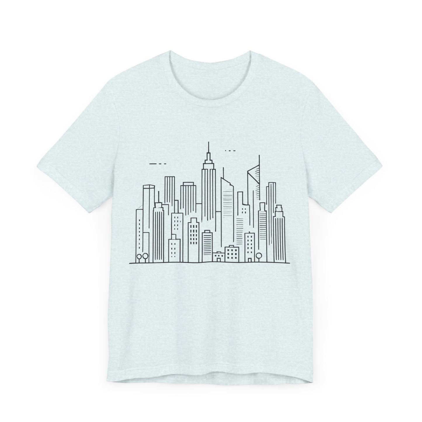 Architectural
Shape: Minimalist Line Art