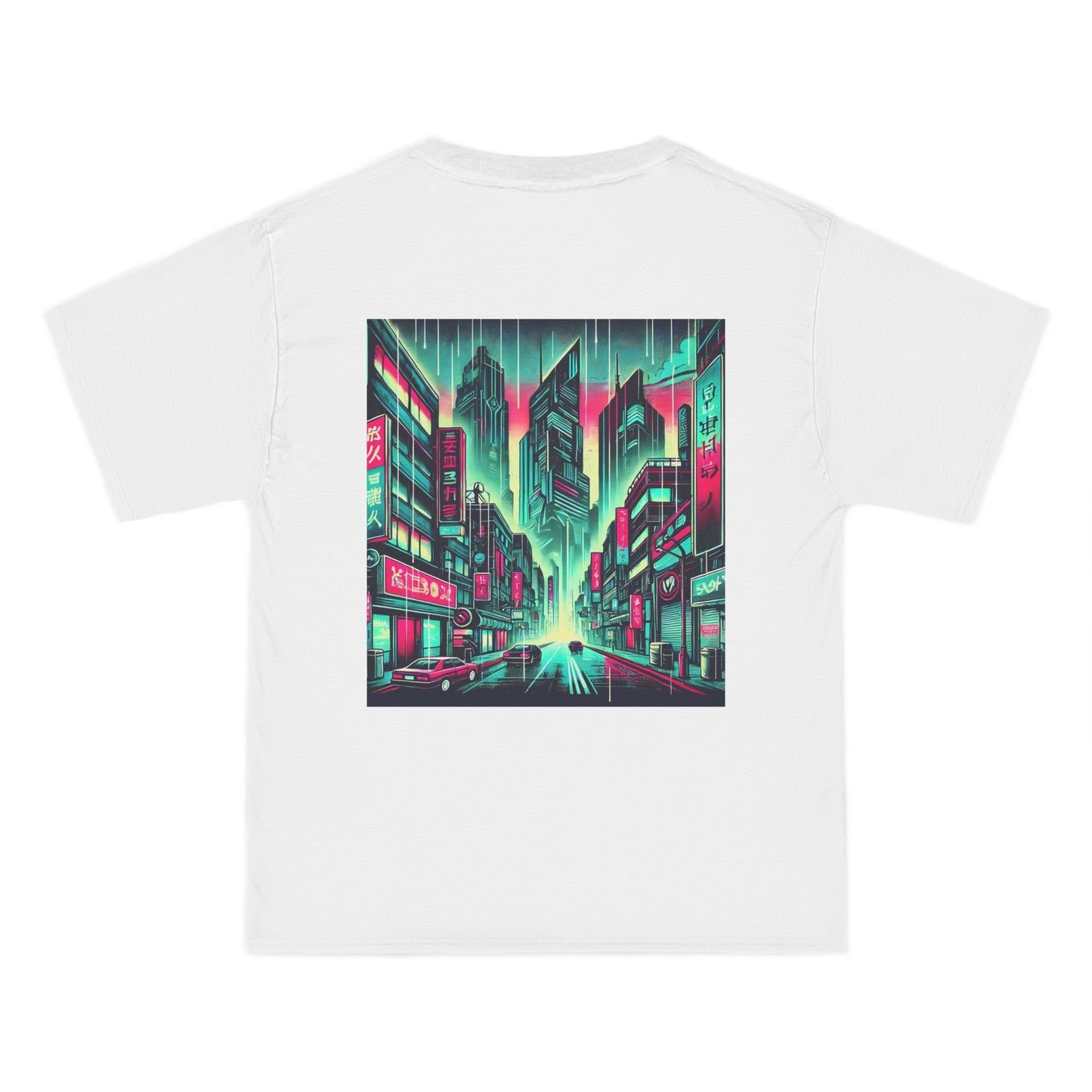 Urban
Landscape: Cyberpunk Retro-futuristic