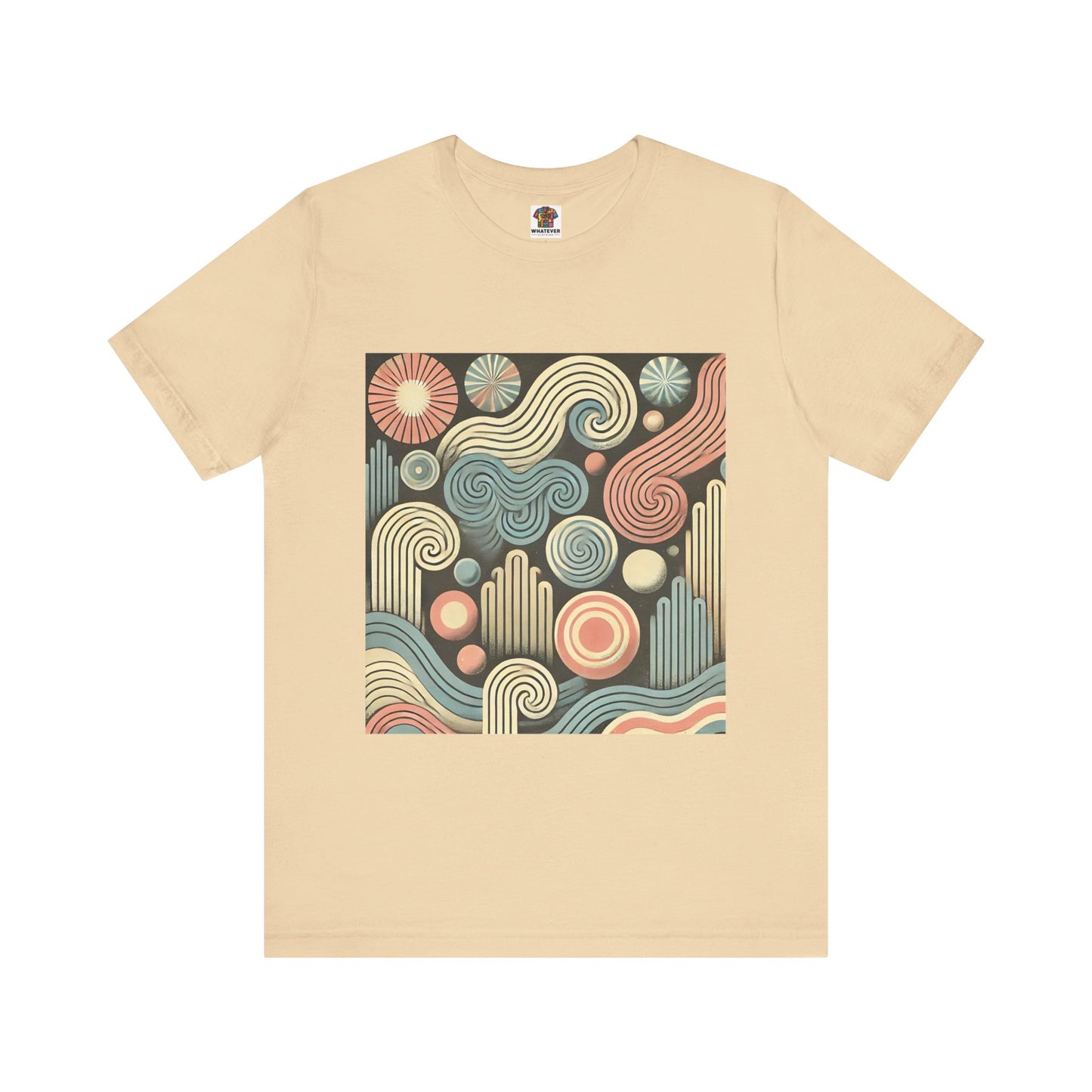 Abstract Waves and Spirals: GROOVY Retrozip