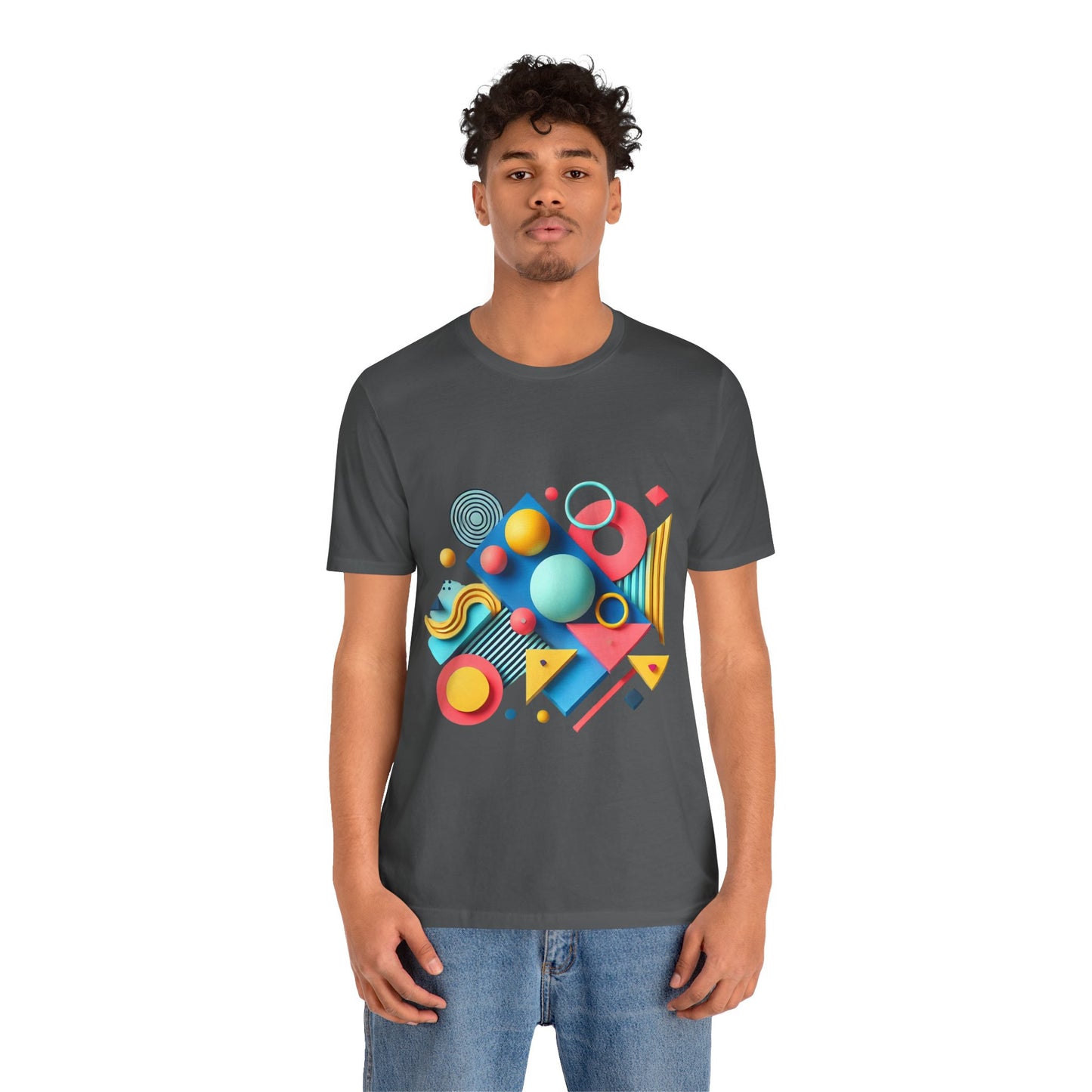 Abstract Geometric Shapes Design: Pop Surrealism