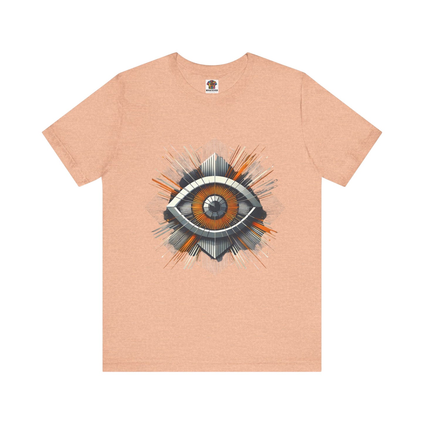 Futuristic Eye: Minimalist Geometric