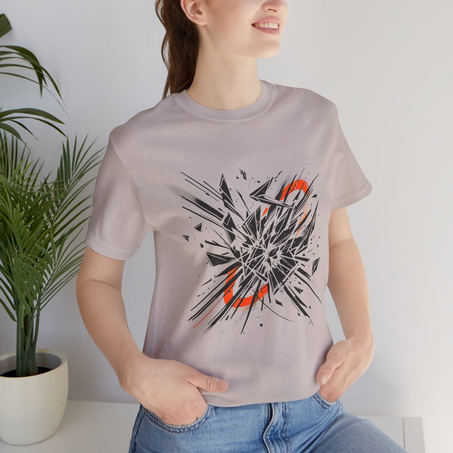 Shattered Glass: Pop Art Minimalistic