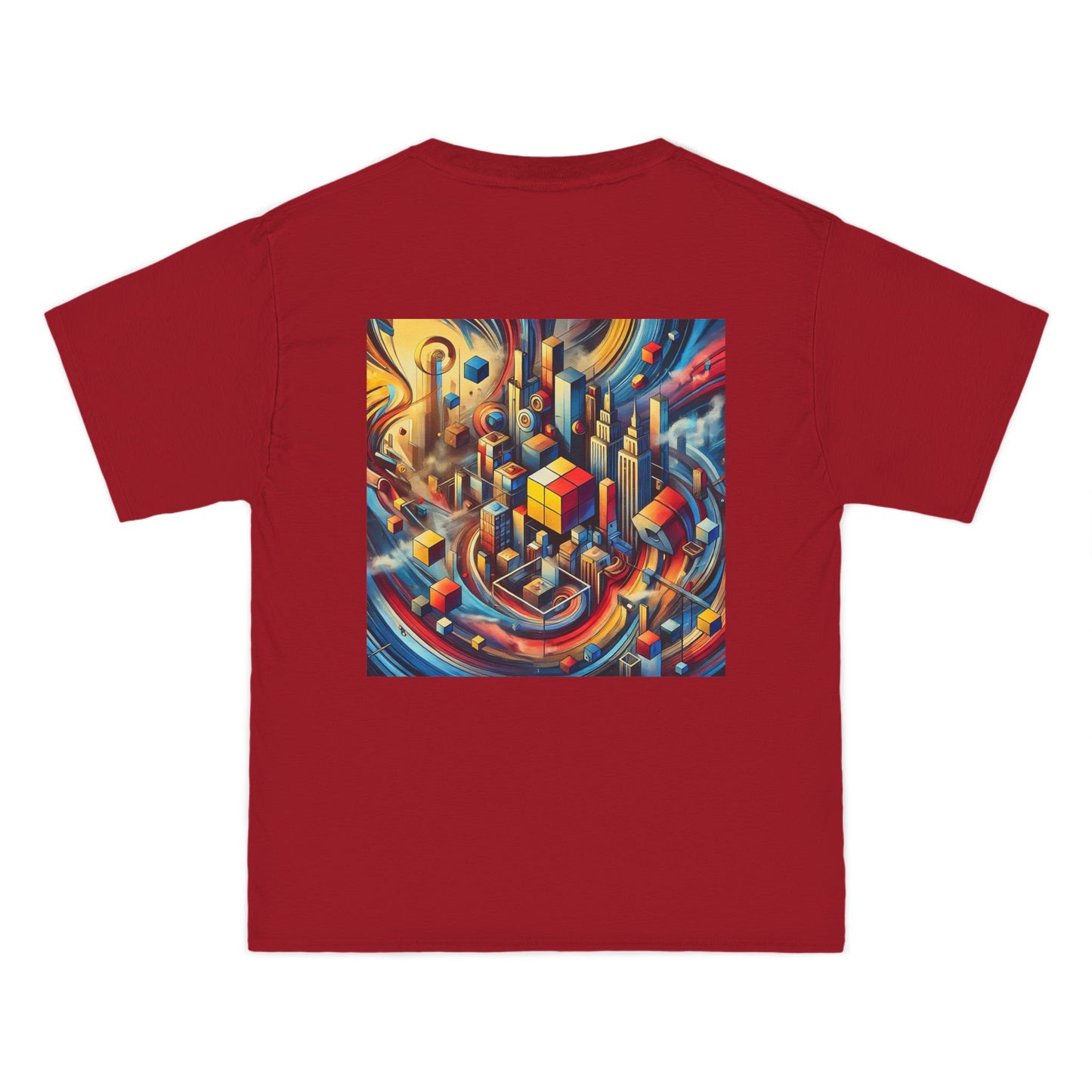 Floating
Geometry: Futurist Expressionism