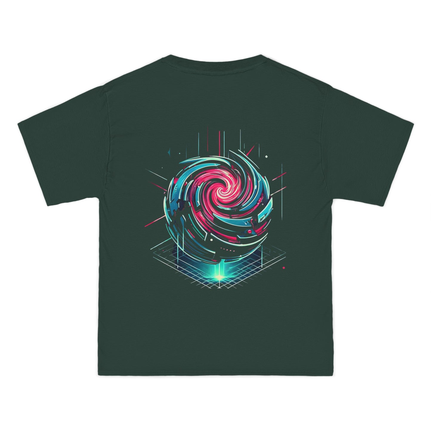 Neon-Lit
Orb: Cyberpunk Retro-futuristic