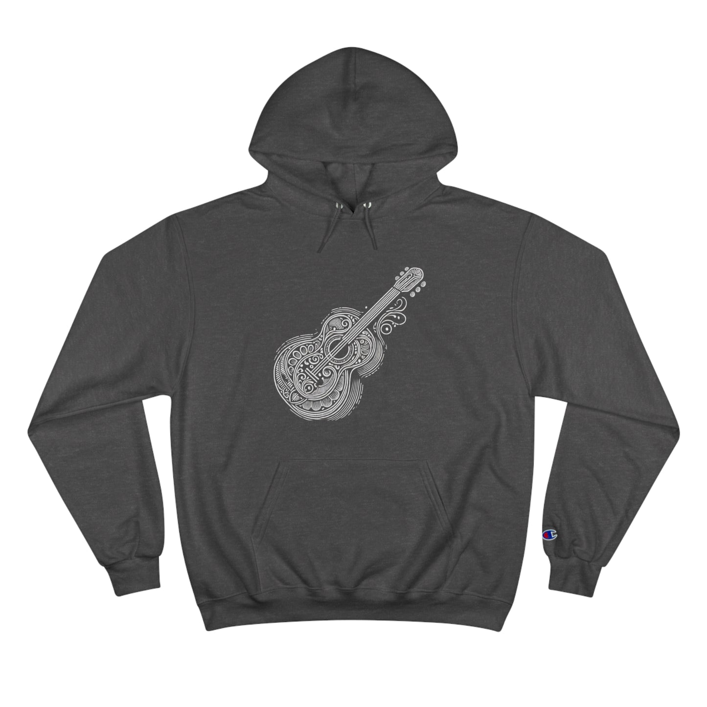Stylized
Guitar: Monochromatic Deco