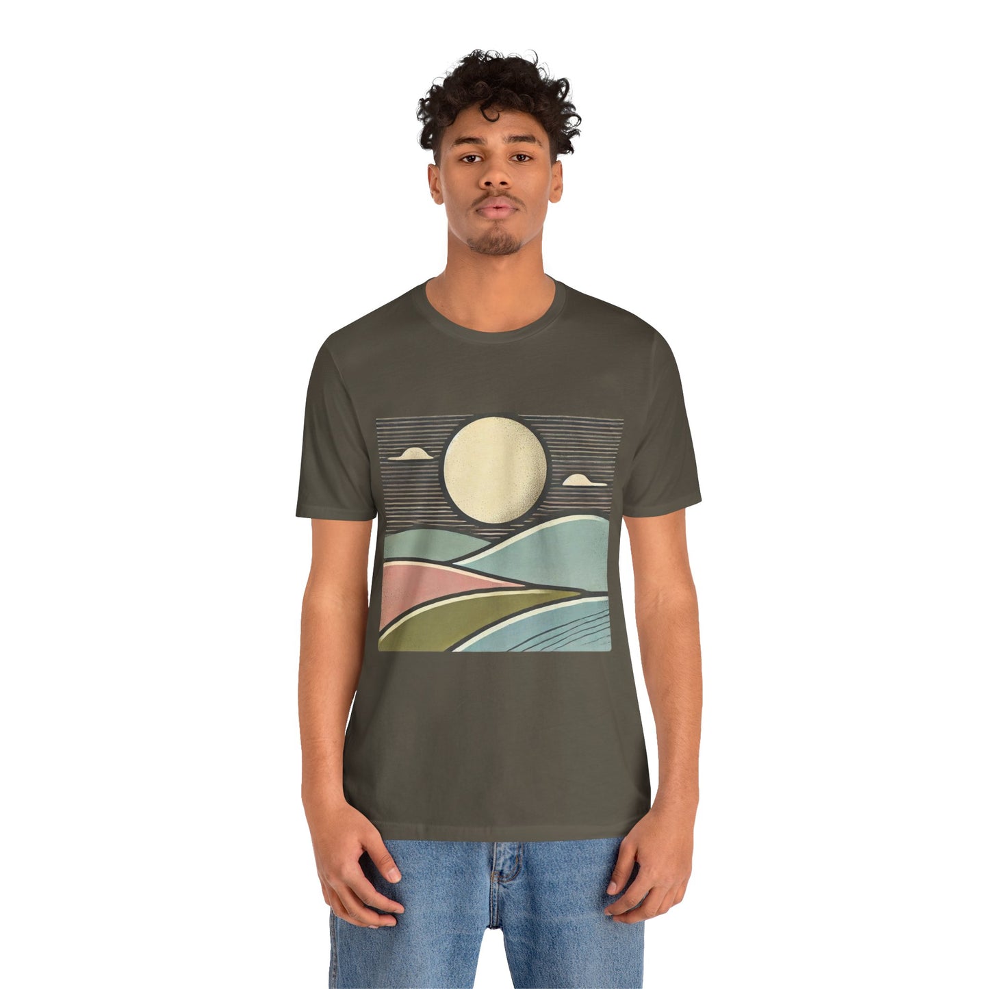Minimalist Landscape: GROOVY Retrozip