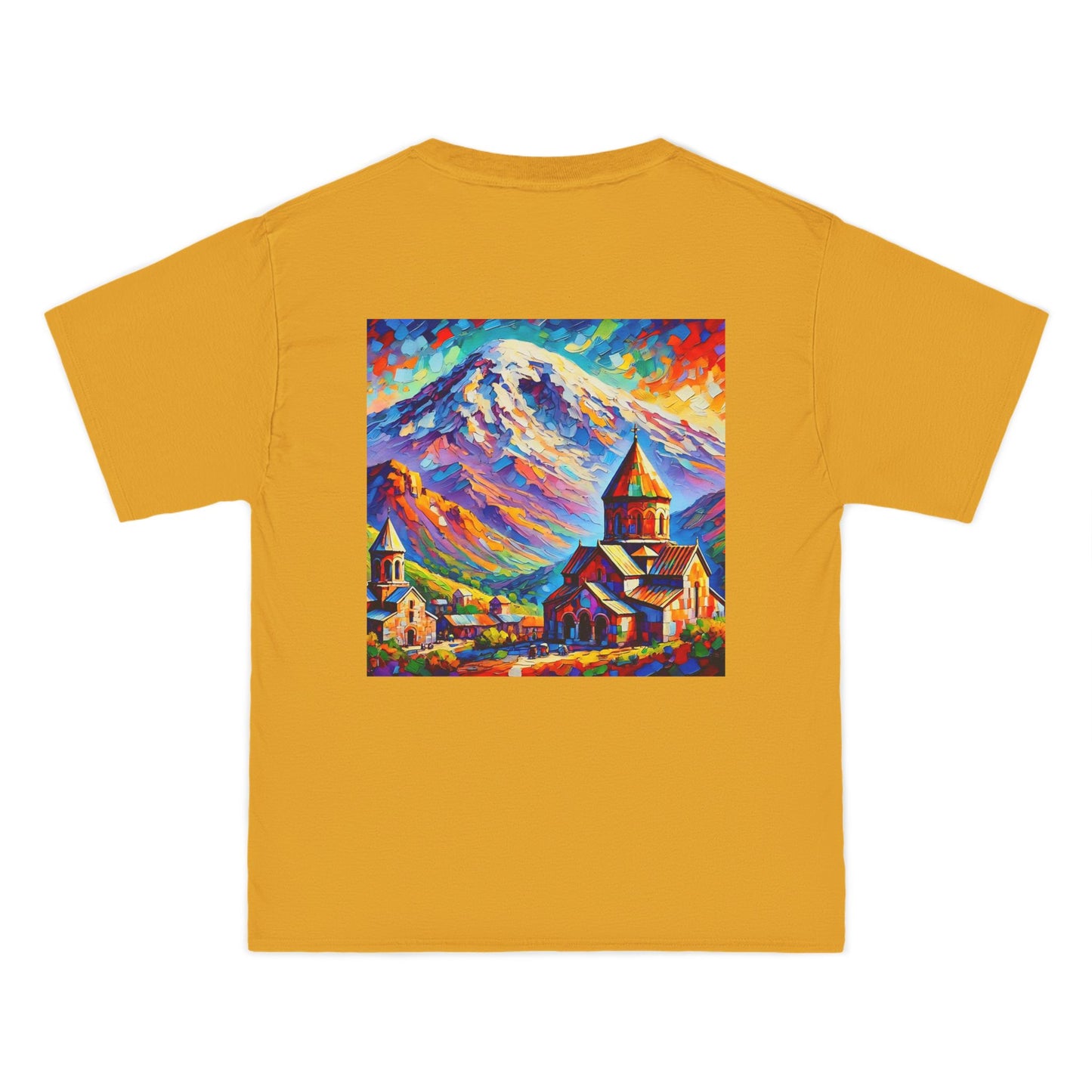 Ararat
Mountain & Church: Post-Impressionist Fauvism