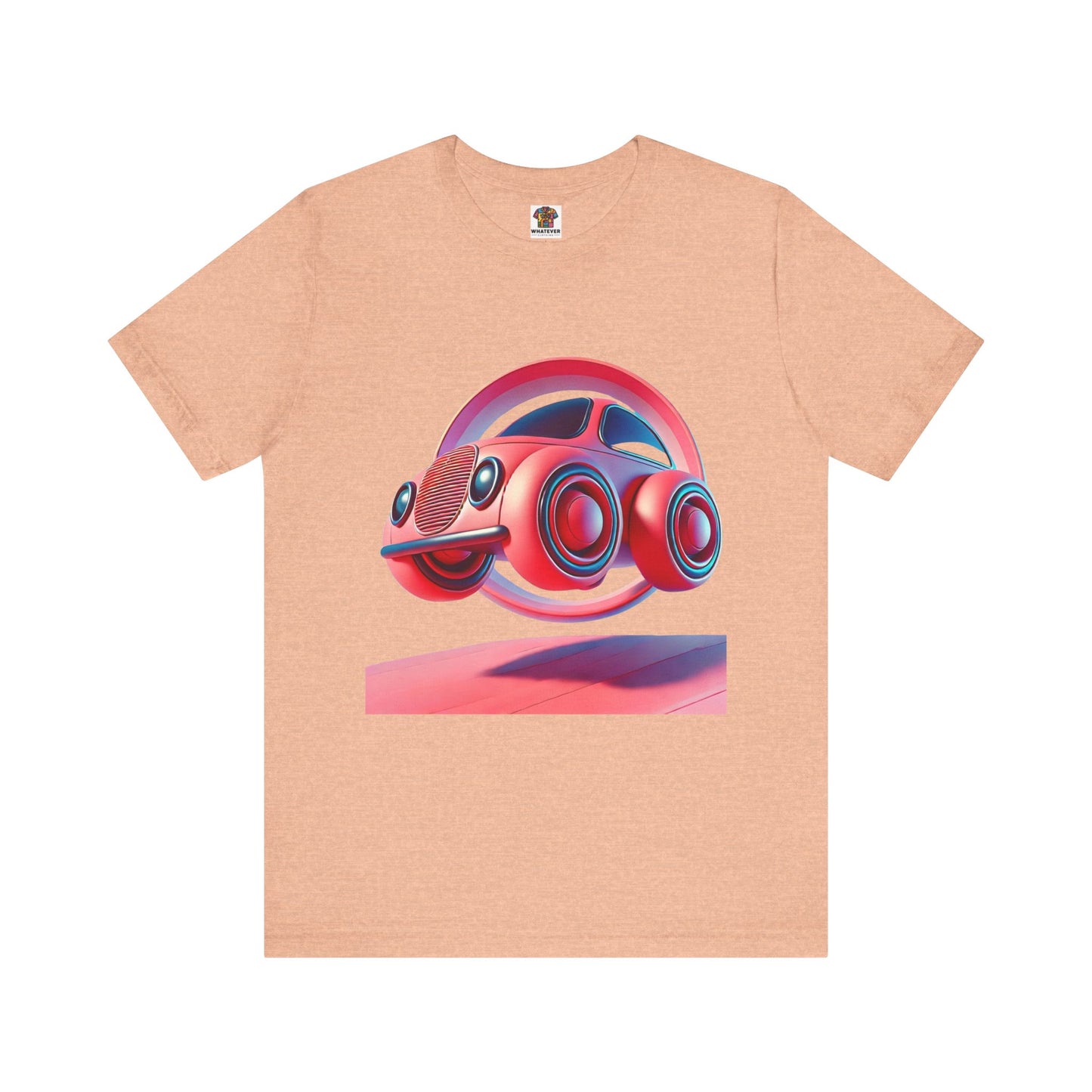 Stylized Car: Surreal Minimalism