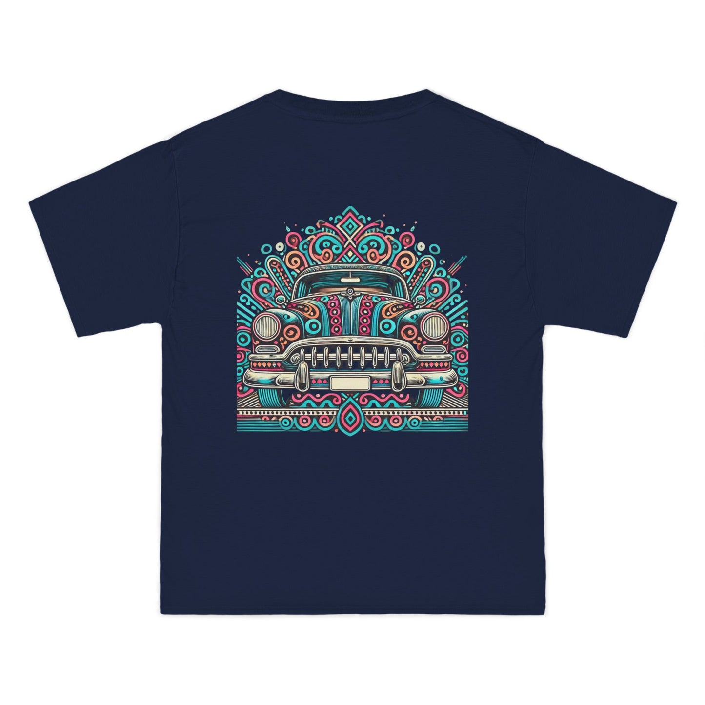 Stylized
Vintage Car: Ethnic Boho Vibes