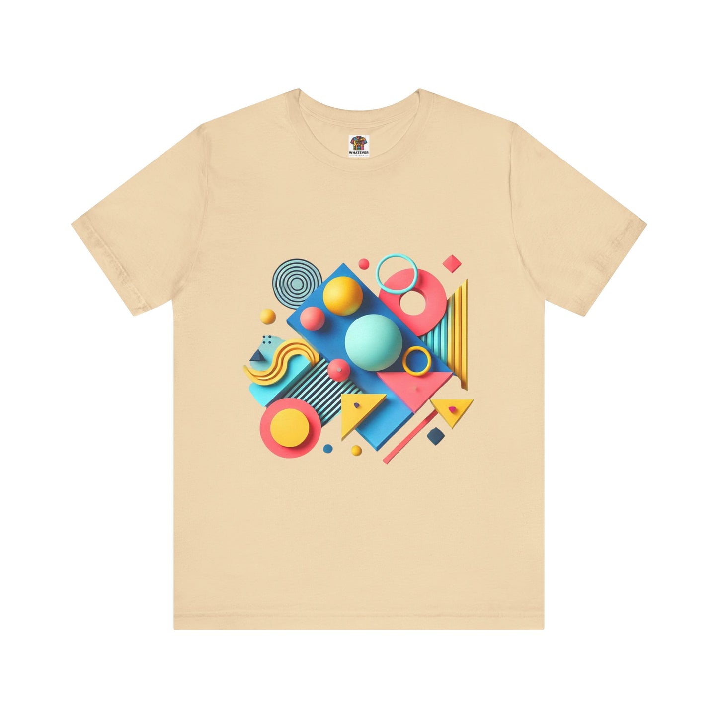 Abstract Geometric Shapes Design: Pop Surrealism