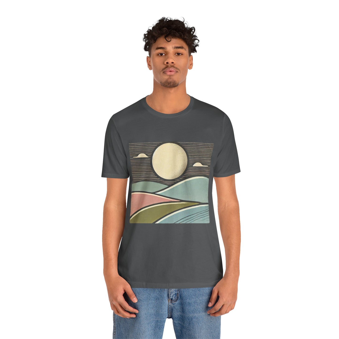 Minimalist Landscape: GROOVY Retrozip
