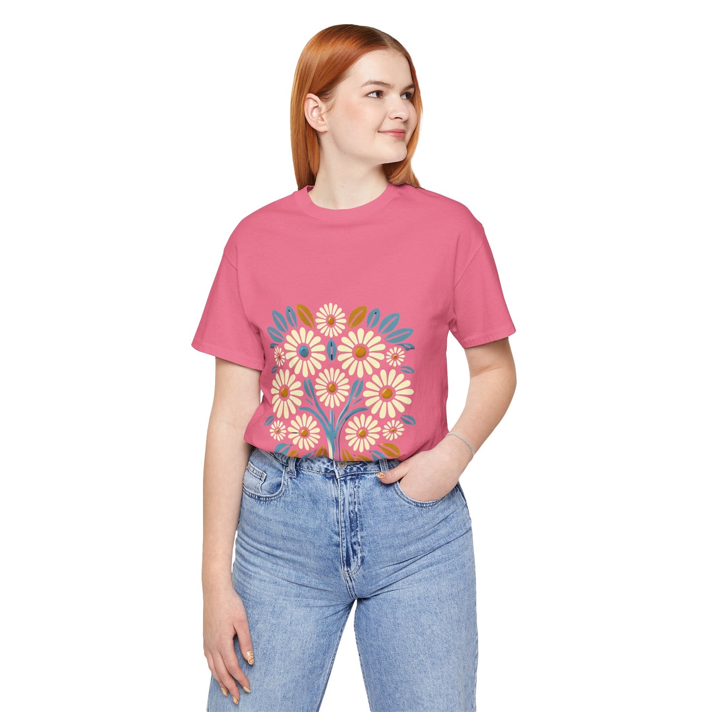Floral Bouquet: Retro Pop-Art