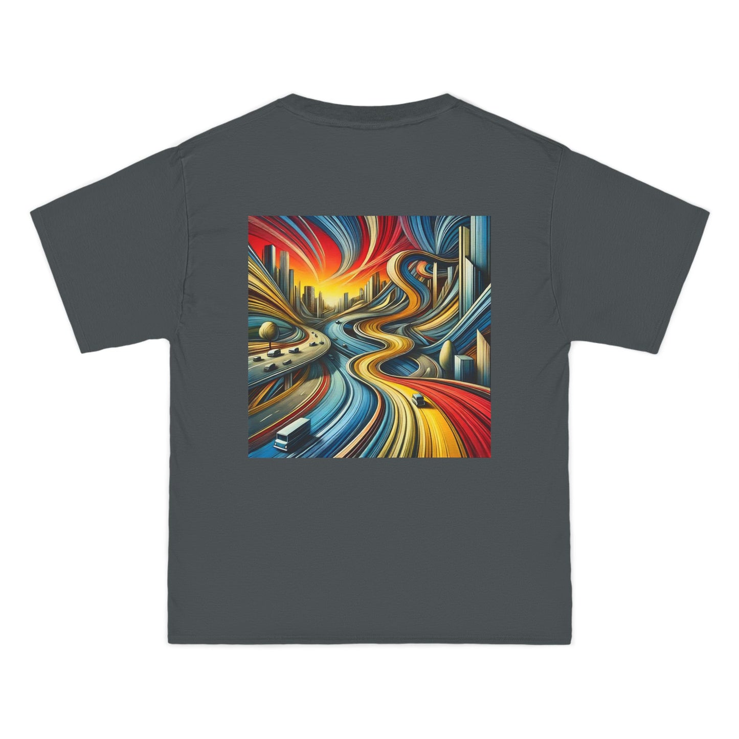 Distorted
Landscape: Futurist Expressionism