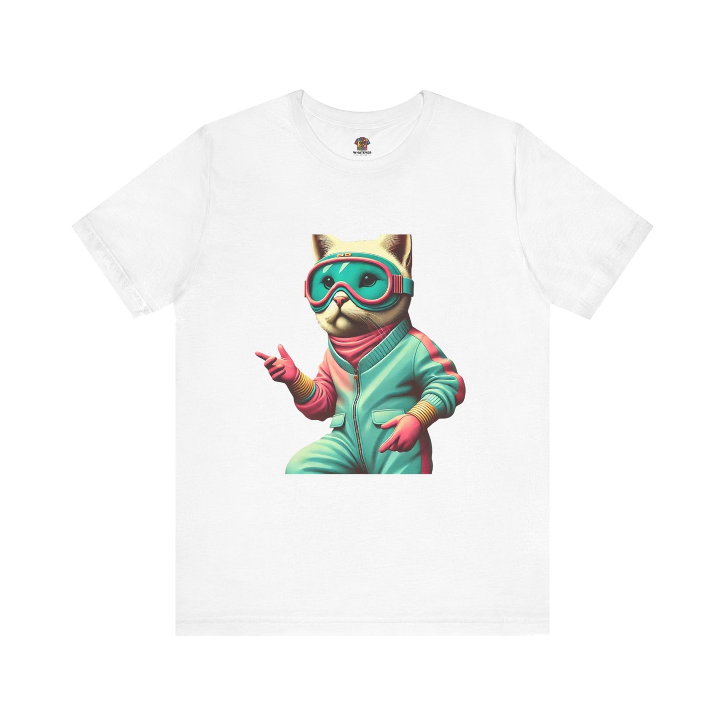 Stylized Cat: Retro-Futuristic