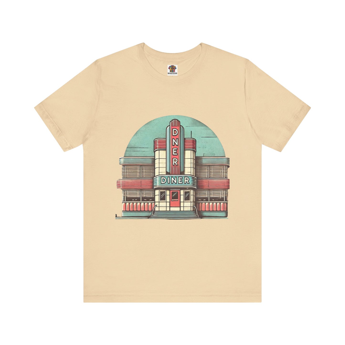 Stylized 1970s Diner: GROOVY Retrozip