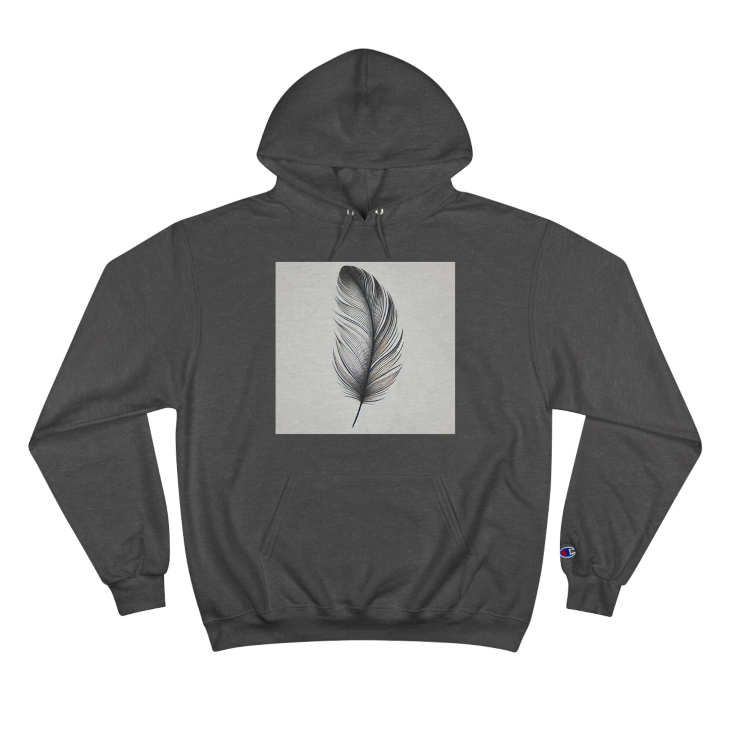 Solitary
Feather: Minimalist Line Art