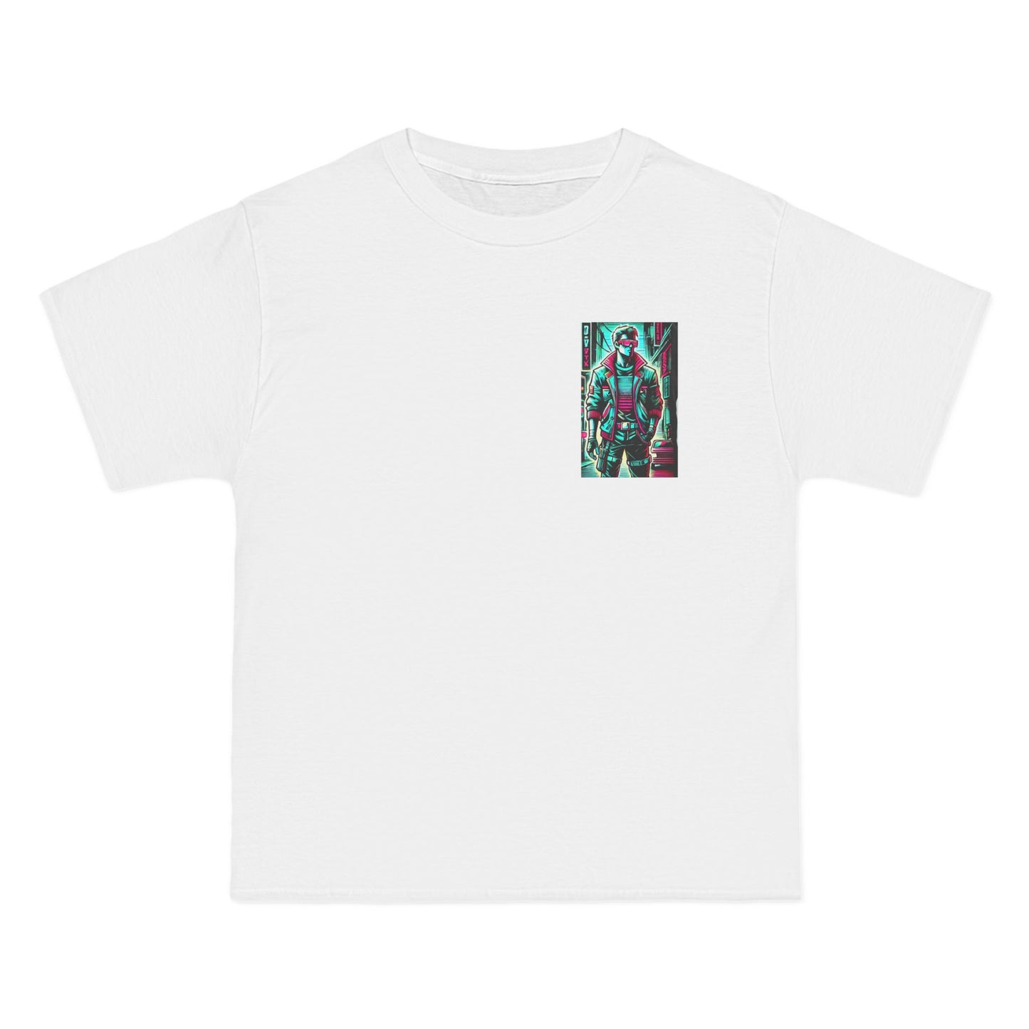 Stylized
Human Figure: Cyberpunk Retro-futuristic